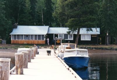 Staff at Takla Lodge, 1992