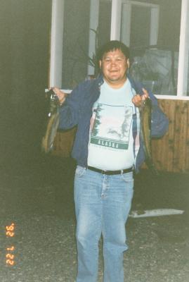 Staff at Takla Lodge, 1992