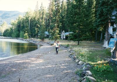 Staff at Takla Lodge, 1992